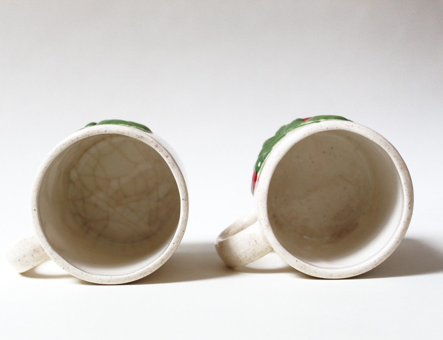 Set of 2 Strawberry Mugs