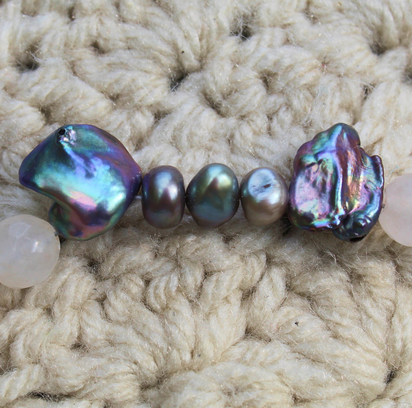 Jade and Pearl Necklace
