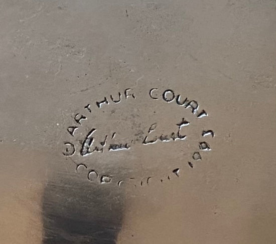 1993 Arthur Court Bunny Dish