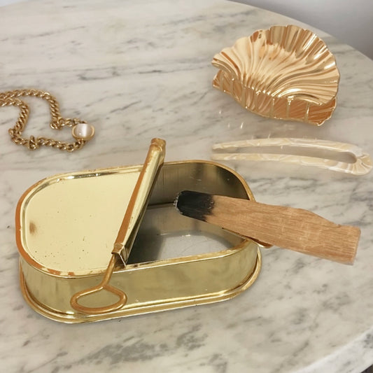 Chadwicks 1984 Brass Sardine Tin Ashtray