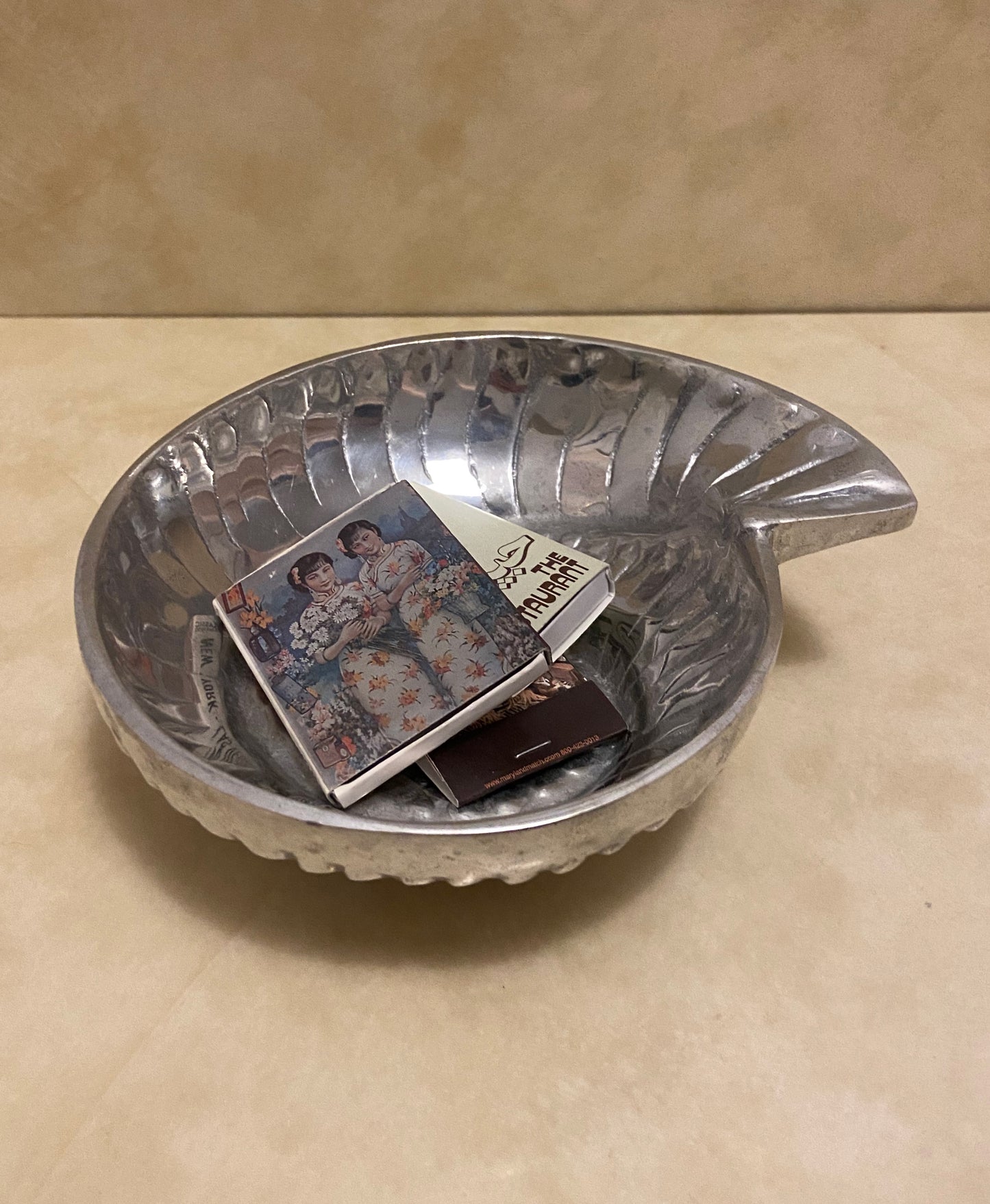 Nautilus Shell Cast Aluminum Bowl